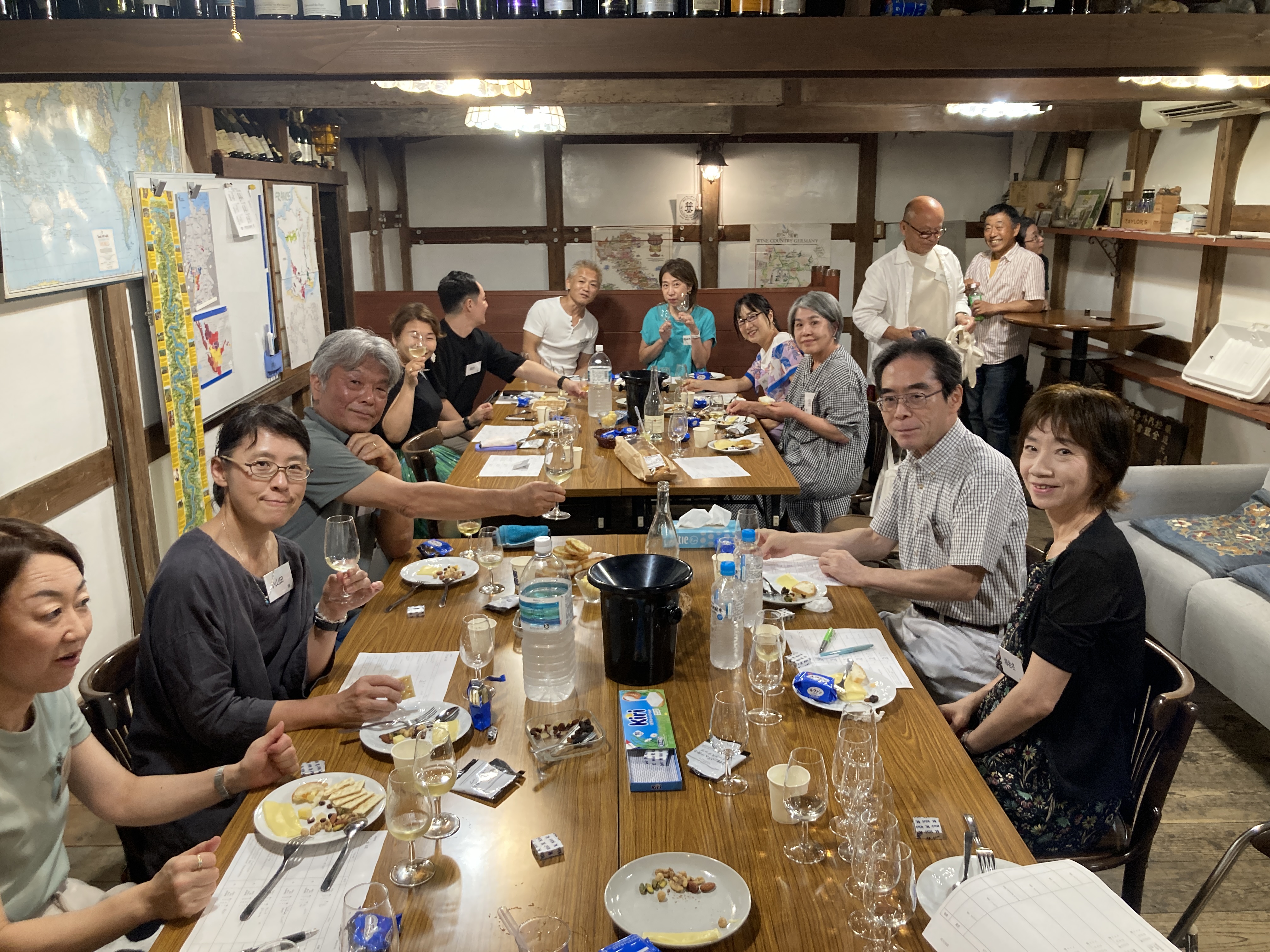 ワイン会の様子2